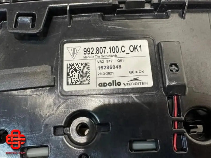 PORSCHE 992 911 TURBO SPOILER FRONT BUMPER LIP