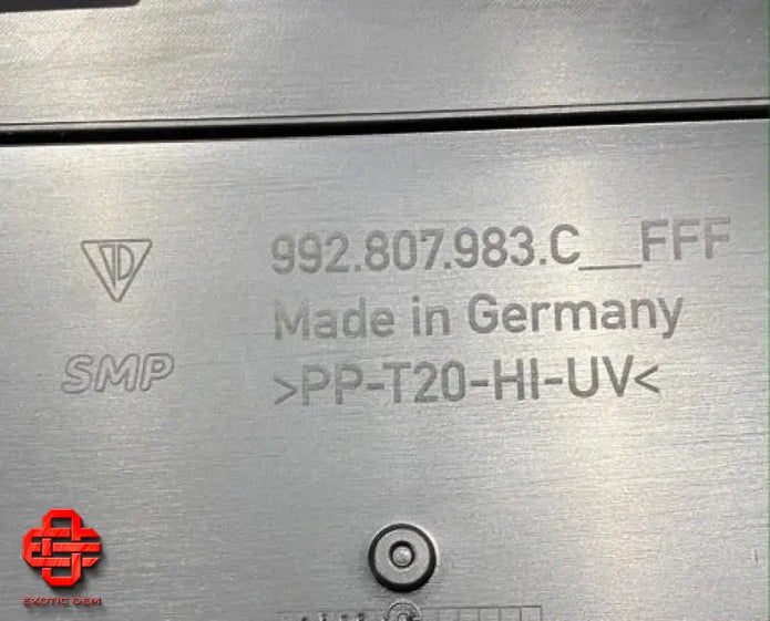 PORSCHE 992 BUMPER COVER