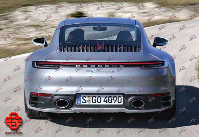 PORSCHE 992 CARRERA 4S REAR BUMPER COVER