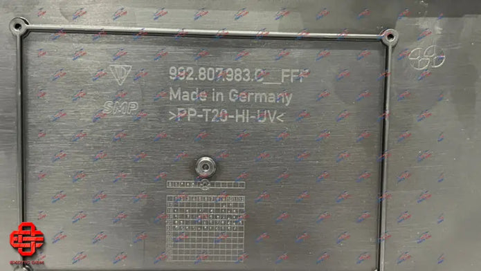 PORSCHE 992 CARRERA 4S REAR BUMPER COVER