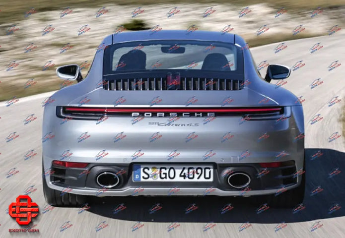 PORSCHE 992 CARRERA 4S REAR BUMPER COVER