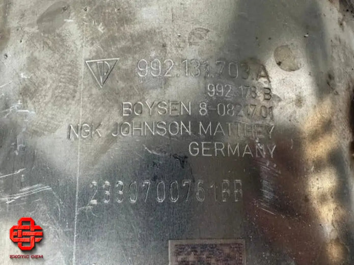 PORSCHE 992 CATALYTIC CONVERTER