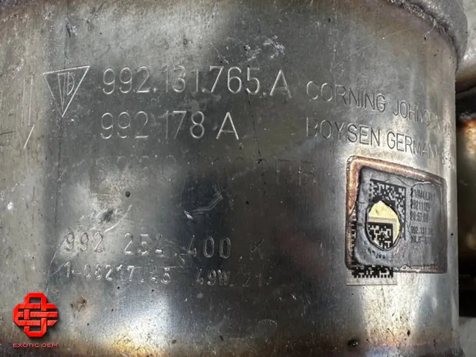PORSCHE 992 CATALYTIC CONVERTER CATALYTIC CONVERTER