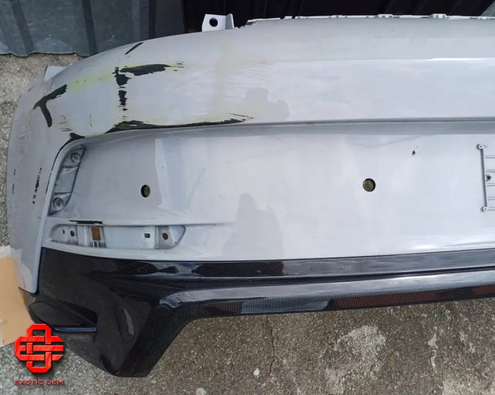 PORSCHE 992 GT3 AKRAPOVIC CARBON REAR DIFFUSER OEM