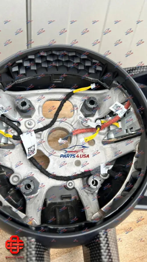 PORSCHE 992 STEERING WHEEL CARBON VERSION OEM,