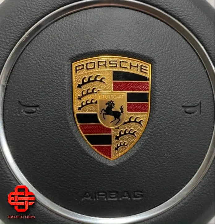 PORSCHE AIRBAG DRIVER’S AIRBAG BLACK