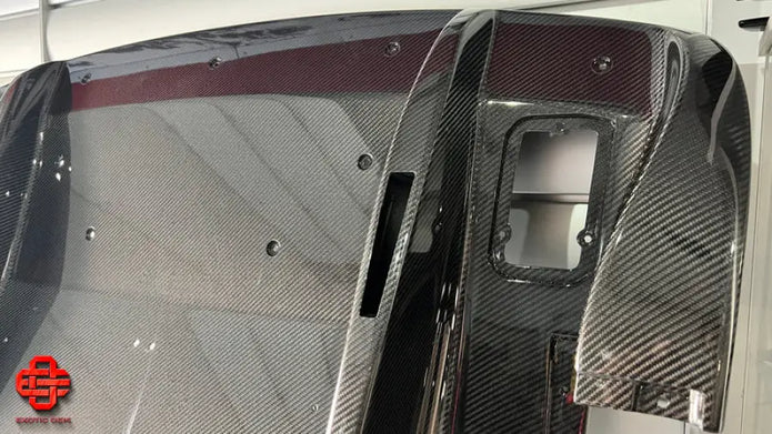 PORSCHE CARRERA GT REAR DIFFUSER CARBON FIBER OEM