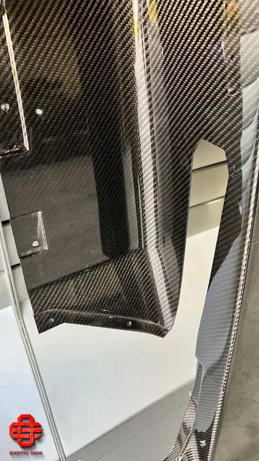 PORSCHE CARRERA GT REAR DIFFUSER CARBON FIBER OEM