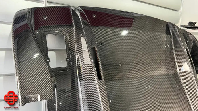 PORSCHE CARRERA GT REAR DIFFUSER CARBON FIBER OEM