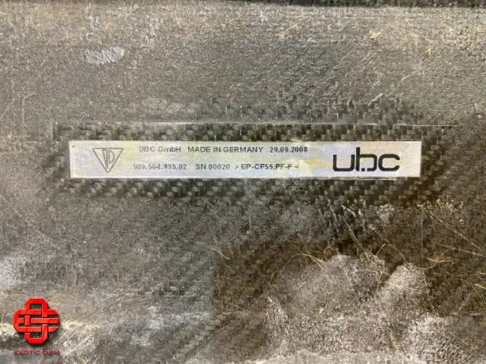 PORSCHE CARRERA GT UNDERBODY PROTECTION PLATE