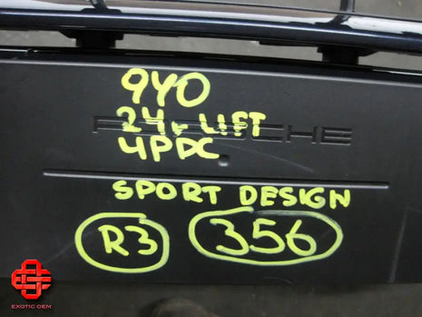 PORSCHE CAYENNE 9Y0 SPORT DESIGN FRONT BUMPER OEM