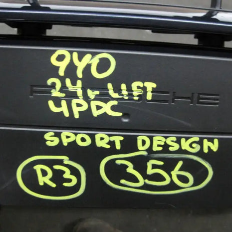 PORSCHE CAYENNE 9Y0 SPORT DESIGN FRONT BUMPER OEM