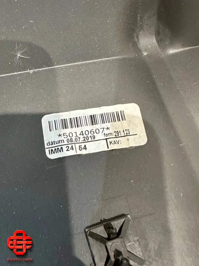 PORSCHE CAYENNE E3 REAR DIFFUSER COVER