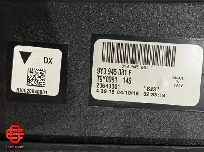 PORSCHE CAYENNE REAR LAMP LIGHT RED