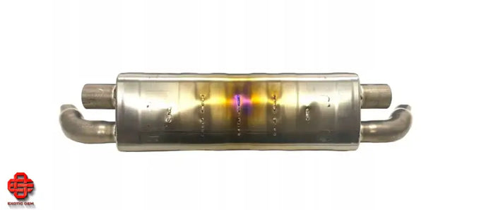 PORSCHE GT2 RS EXHAUST REAR SILENCER TITANIUM MUFFLER