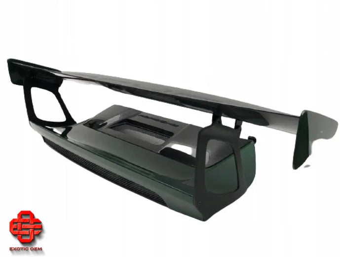 PORSCHE GT2 RS TRUNK LID AND REAR SPOILER CARBON FIBER