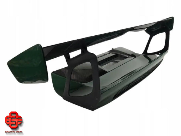 PORSCHE GT2 RS TRUNK LID AND REAR SPOILER CARBON FIBER