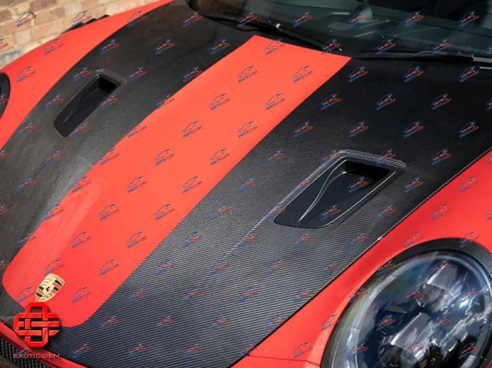 PORSCHE GT2RS GT3RS FRONT HOOD CARBON FIBER