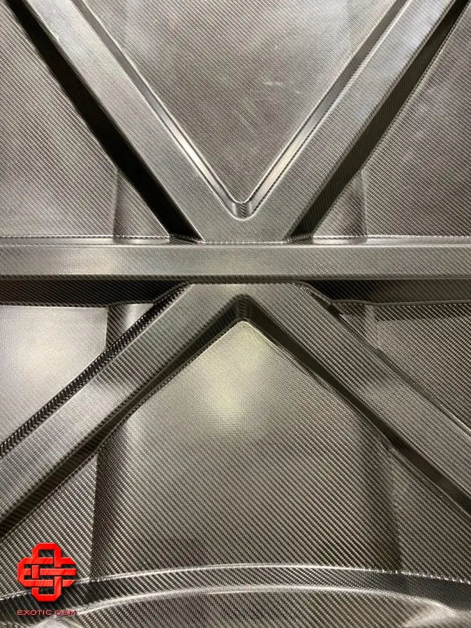 PORSCHE GT3RS MK1 CARBON FIBER FRONT BONNET BLACK