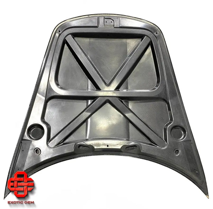 PORSCHE GT3RS MK1 CARBON FIBER FRONT BONNET BLACK