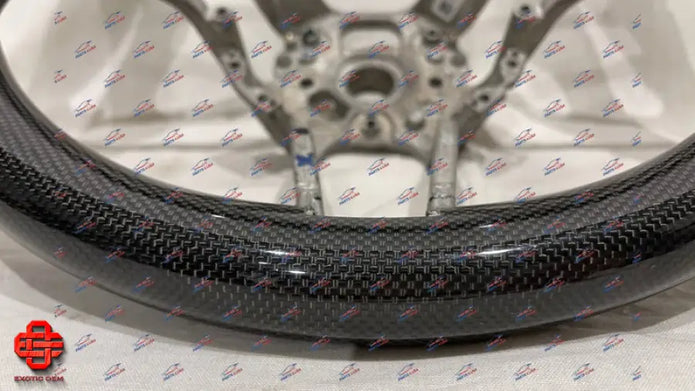 PORSCHE MACAN STEERING WHEEL CARBON FIBER