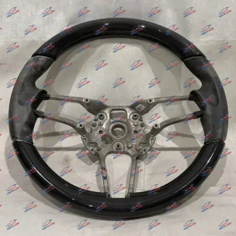 PORSCHE MACAN STEERING WHEEL CARBON FIBER