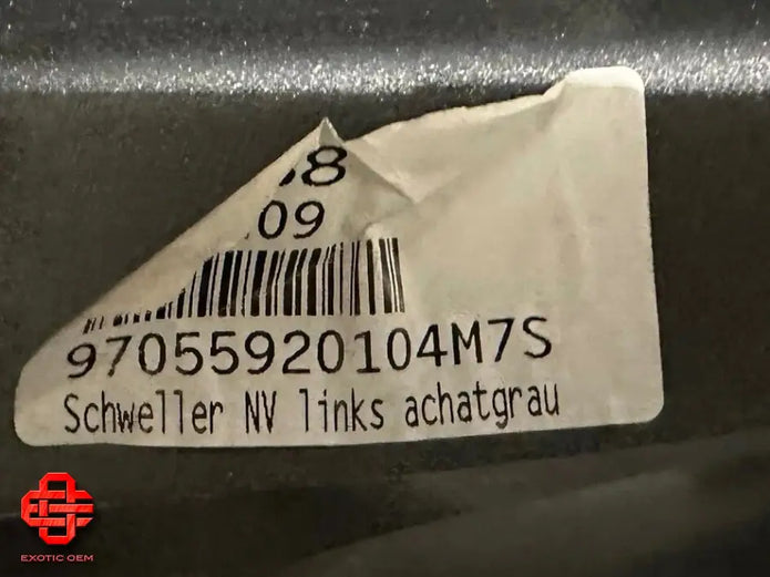 PORSCHE PANAMERA 970 SIDE SKIRT LH