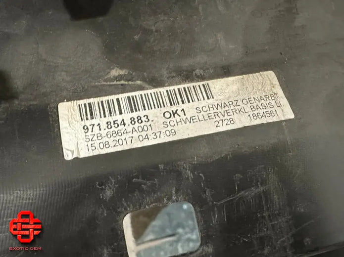 PORSCHE PANAMERA 971 SIDE SKIRT LH