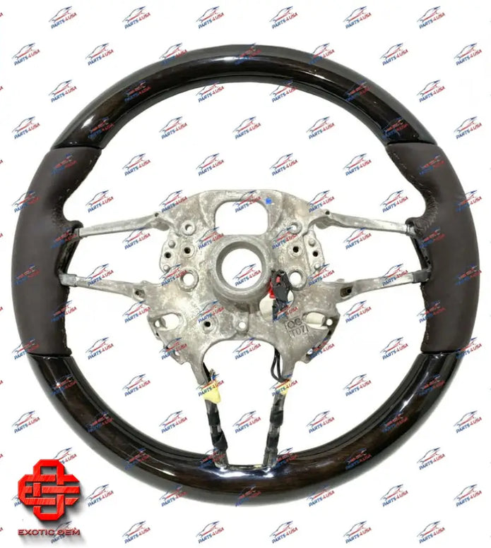 PORSCHE PANAMERA CAYENNE MACAN LEATHER STEERING WHEEL OEM