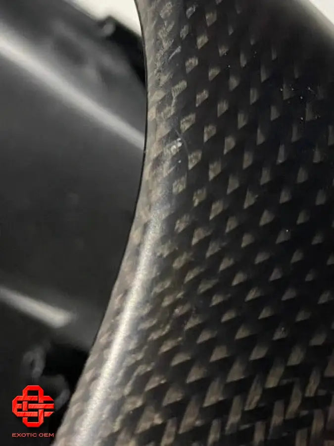 PORSCHE RH MIRROR HOUSING CARBON