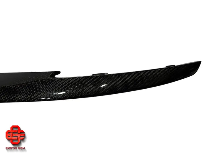 PORSCHE TAYCAN CARBON FRONT SIDE SPOILER