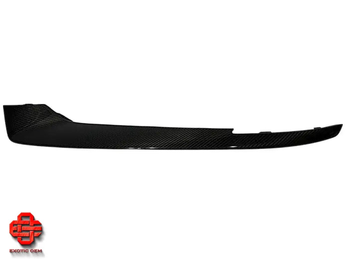 PORSCHE TAYCAN CARBON FRONT SIDE SPOILER