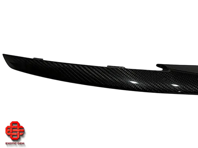 PORSCHE TAYCAN CARBON FRONT SIDE SPOILER
