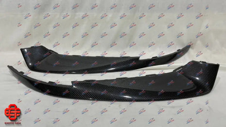 PORSCHE TAYCAN FRONT LIP L + R CARBON FIBER