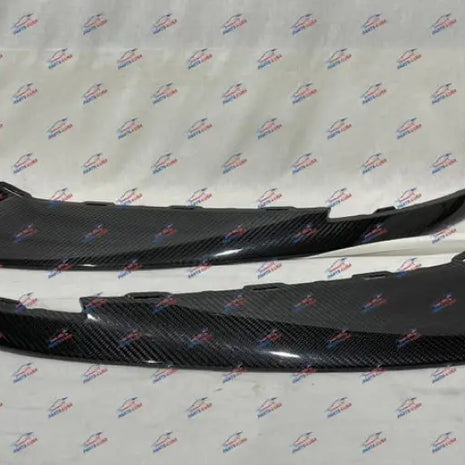 PORSCHE TAYCAN FRONT LIP L + R CARBON FIBER