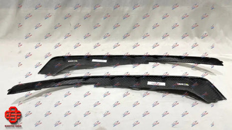 PORSCHE TAYCAN FRONT LIP L + R CARBON FIBER