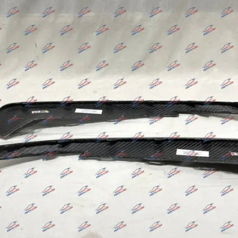 PORSCHE TAYCAN FRONT LIP L + R CARBON FIBER