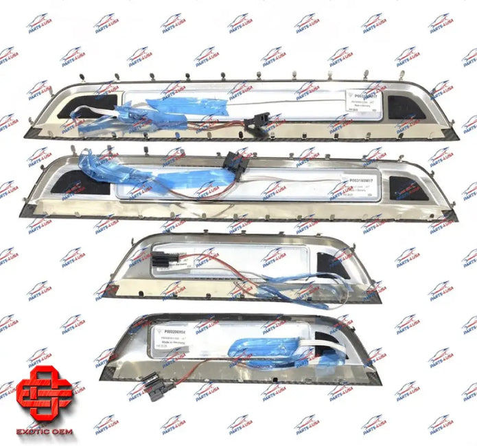 PORSCHE TAYCAN TURBO S CARBON DOOR SILL KICK PLATE