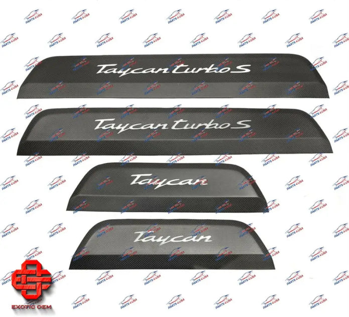 PORSCHE TAYCAN TURBO S CARBON DOOR SILL KICK PLATE