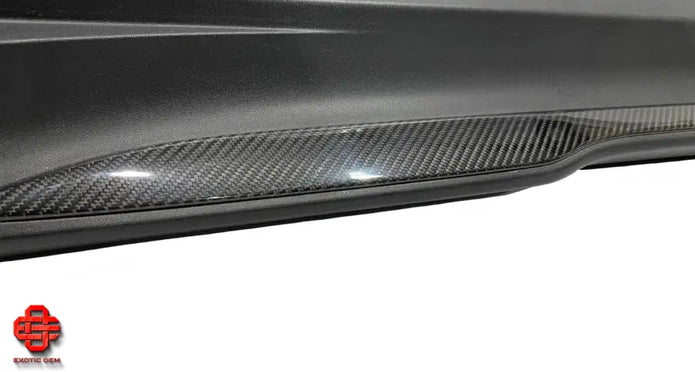 PORSCHE TAYCAN TURBO S CARBON SIDE SKIRT TRIM RH