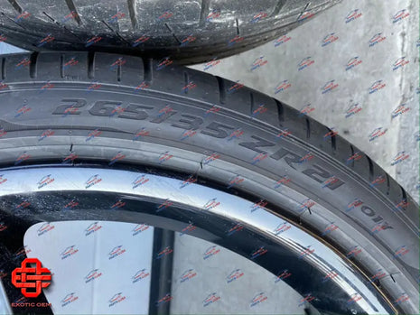 PORSCHE TAYCAN WHEELS AND TIRES SET