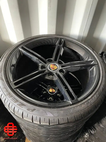 PORSCHE WHEEL AND TYRE SET