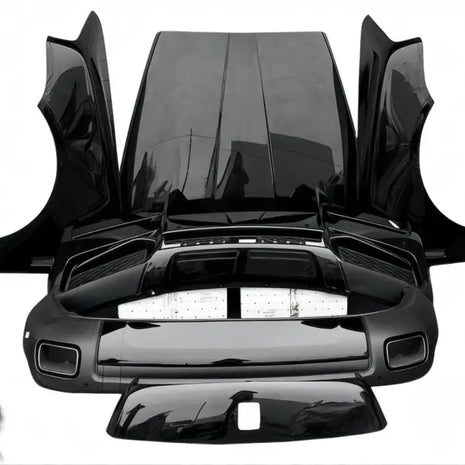 ROLLS CULLINAN BLACK BADGE BONNET BUMPER FENDER GRILL