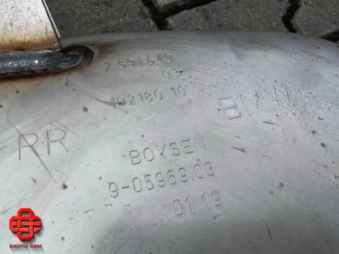 ROLLS GHOST WRAITH EXHAUST SILENCER