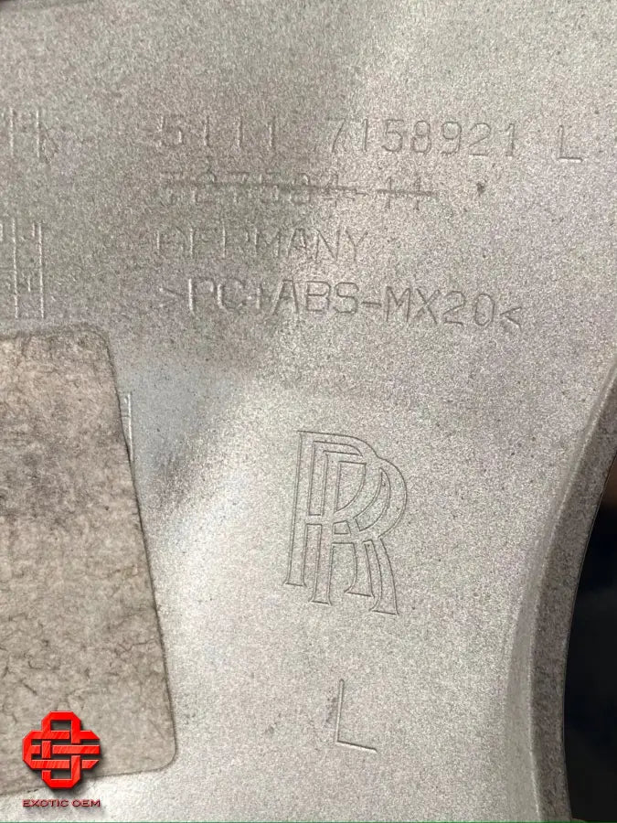 ROLLS ROYCE BUMPER RADIATOR GRILL COVER