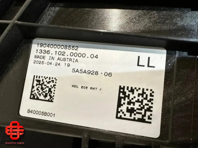 ROLLS ROYCE CULLINAN 2025 HEADLIGHT LAMP RH