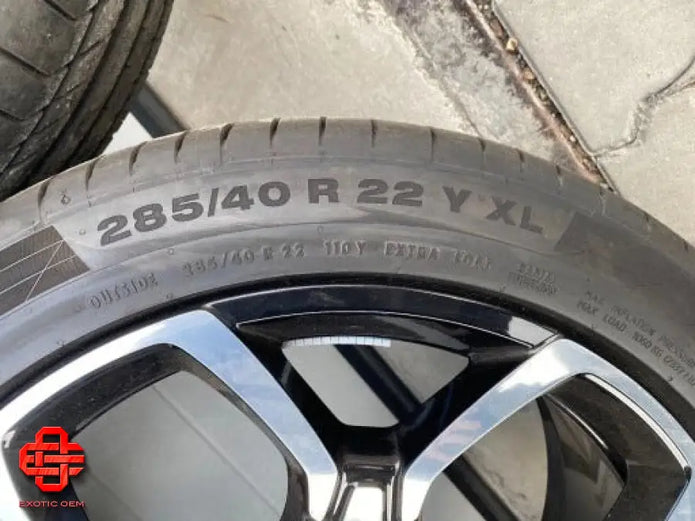 ROLLS ROYCE CULLINAN BLACK BADGE WHEEL SET