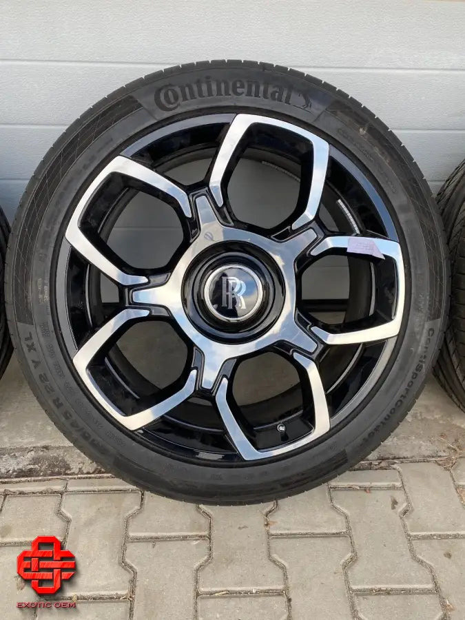 ROLLS ROYCE CULLINAN BLACK BADGE WHEELS SET WHEELS SET 22 INCH