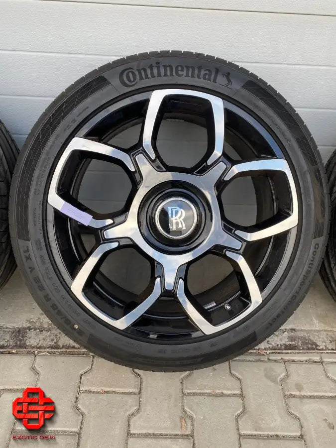 ROLLS ROYCE CULLINAN BLACK BADGE WHEELS SET WHEELS SET 22 INCH
