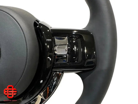 ROLLS ROYCE CULLINAN LEATHER STEERING WHEEL BLACK